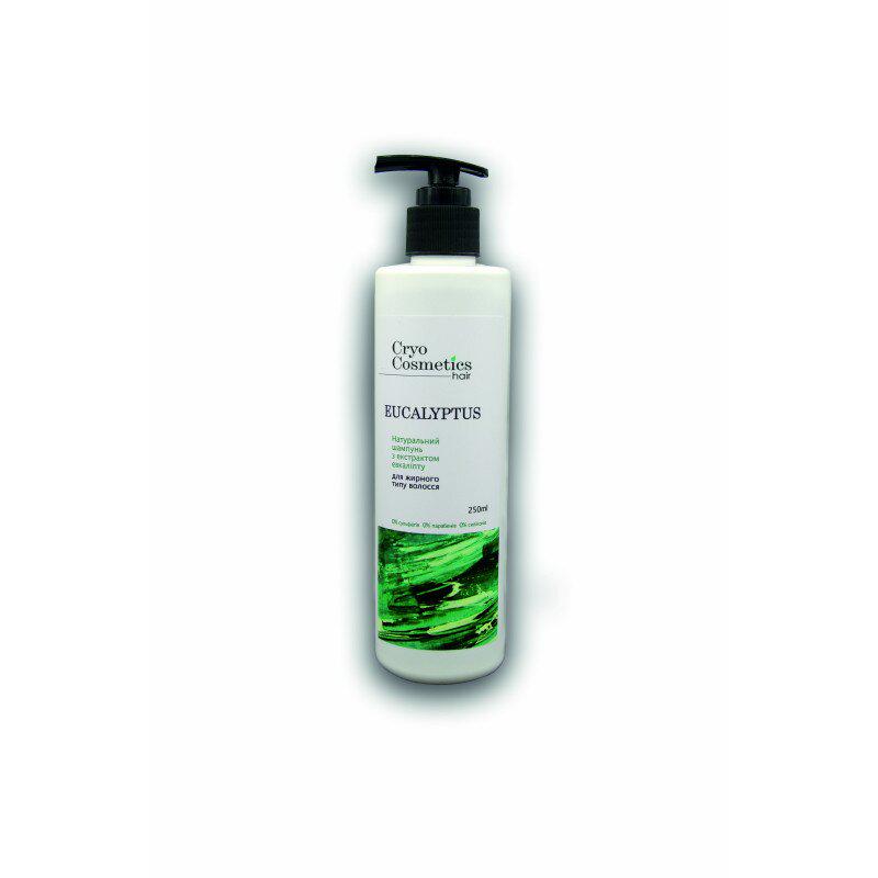 Шампунь Cryo Cosmetic Eucalyptus для жирного типа волос 250 мл (4820181310073)
