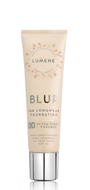 Крем тональный стойкий Lumene Blur 16H longwear Foundation Spf 15 3 Fresh Apricot 30 мл (2483364741)