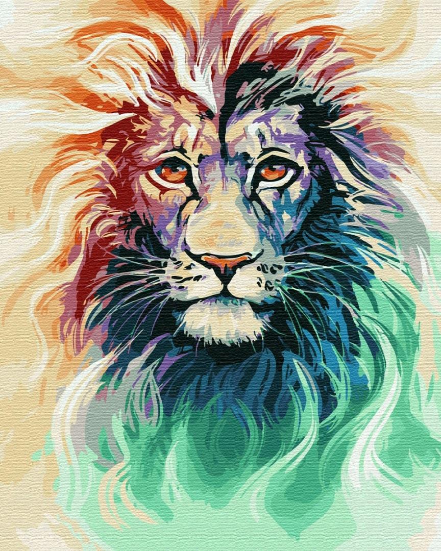 Картина по номерам Brushme GX28718 Сияние льва 40x50 см (1311983229)