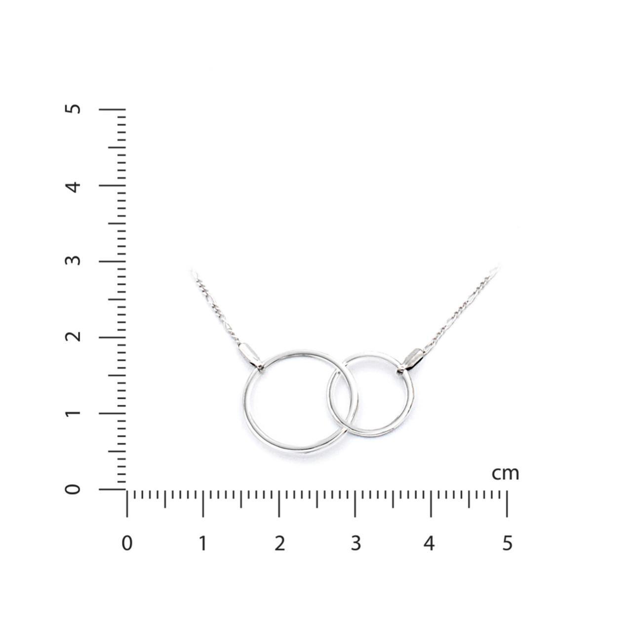 Серебряное колье Верность - фото 3