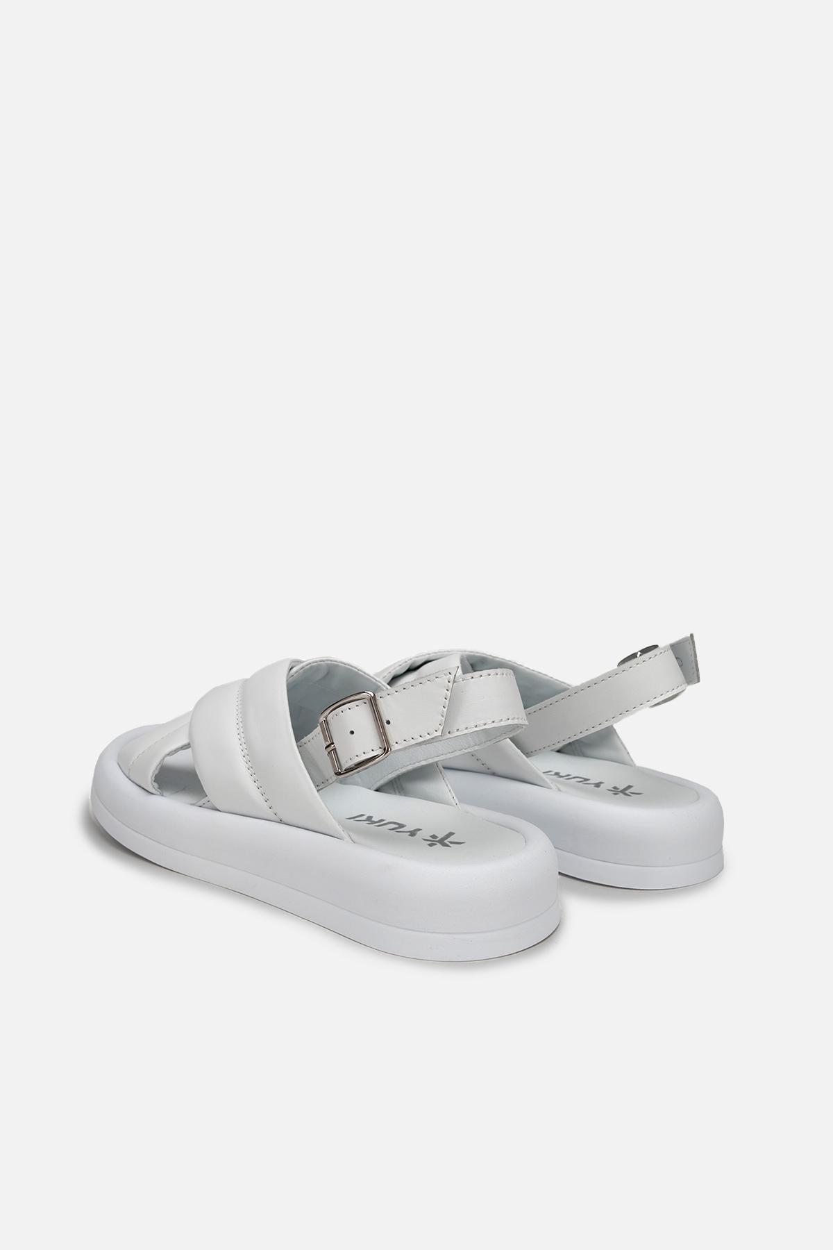 Босоножки на платформе р. 41 Белый (SKT000978658) - фото 4 Босоножки на платформе р. 41 Белый (SKT000978658) - фото 4