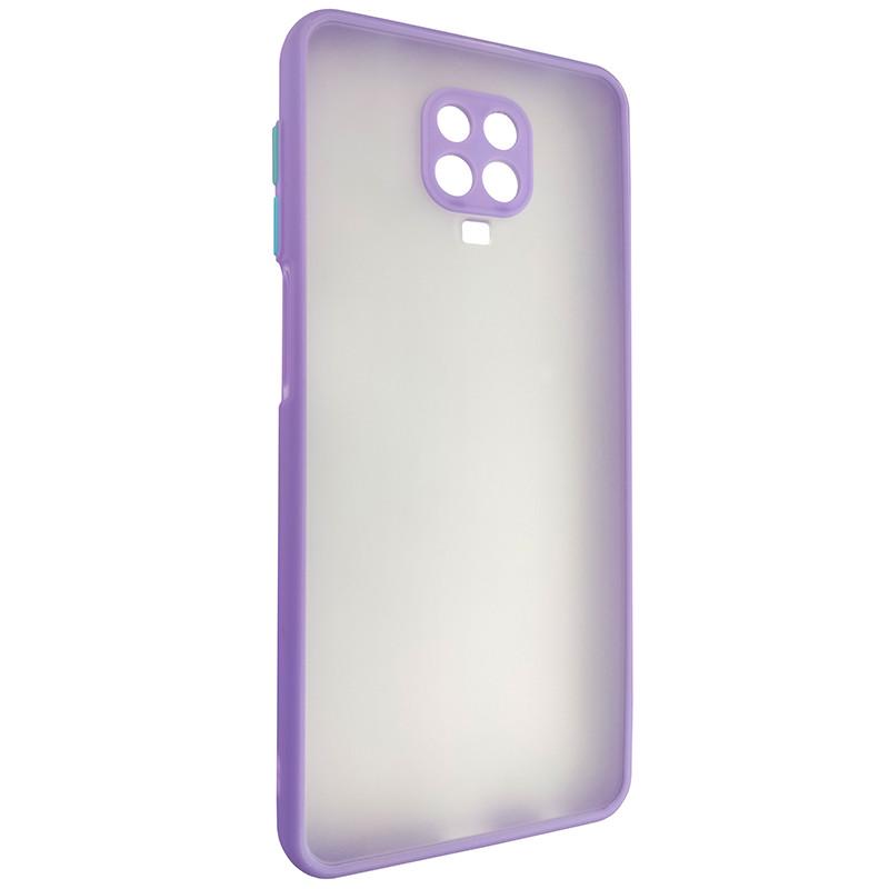 Чехол Totu Camera Protection для Xiaomi Redmi Note 9S/9 Pro Light Violet (29caa1-3523)