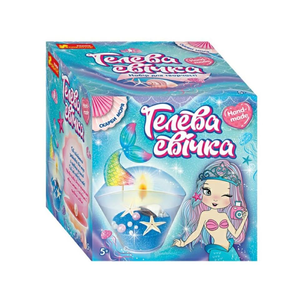 Гелева свічкавстаканчику Скарби моря 10100524 своїми руками