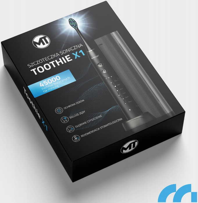 Зубна щітка ультразвукова Maltec Toothie X1 Black - фото 9 Зубна щітка ультразвукова Maltec Toothie X1 Black - фото 9
