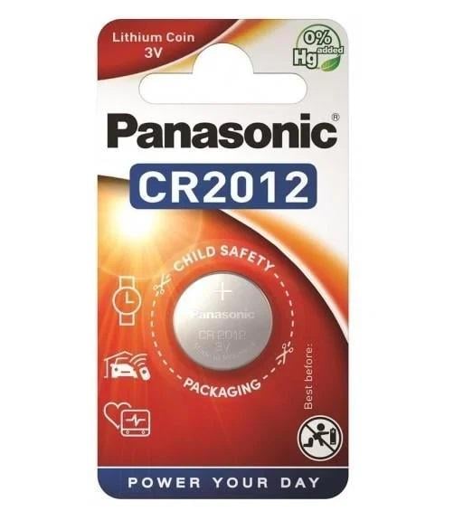 Батарейка Panasonic CR2012 Lithium 3v (33559079)