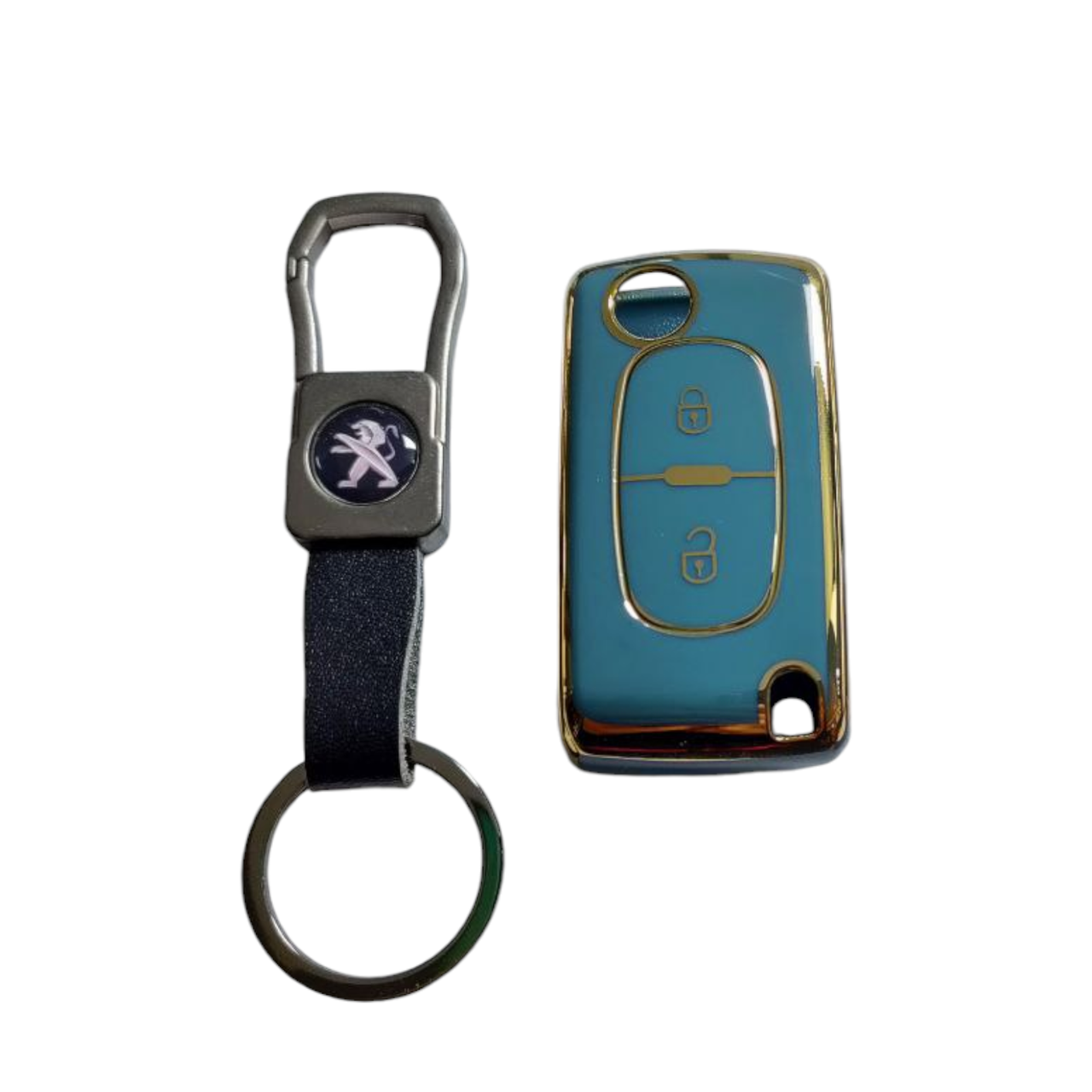 Чехол для ключа Peugeot с брелоком (2365638562)