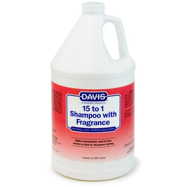 Шампунь для собак/котов концентрат Davis Shampoo Fresh Fragrance с ароматом свежести 15в1 380 мл (FTOFSG)