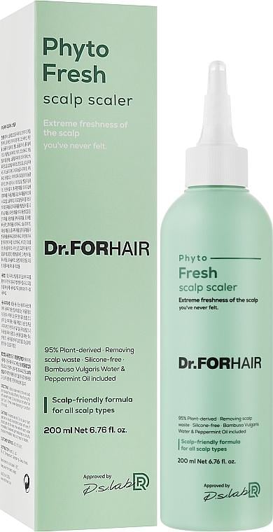 Маска-пилинг для кожи головы Dr.FORHAIR Phyto Fresh Scalp Scaler 200 мл Маска-пилинг для кожи головы Dr.FORHAIR Phyto Fresh Scalp Scaler 200 мл