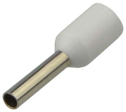 Наконечник изолированный АСКО-Укрем НТ 0,5-10 0,5 мм2 гильза 10 мм 100 шт. Белый (A0060010014)