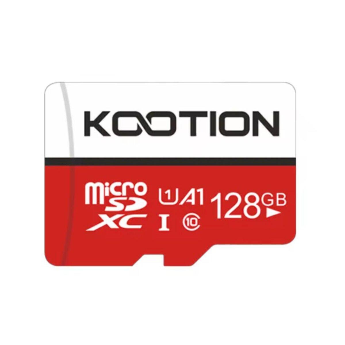Карта памяти Kootion 128 GB microSDXC UHS-1 class 10 A1 Adapter SD (TF-128G-U1)