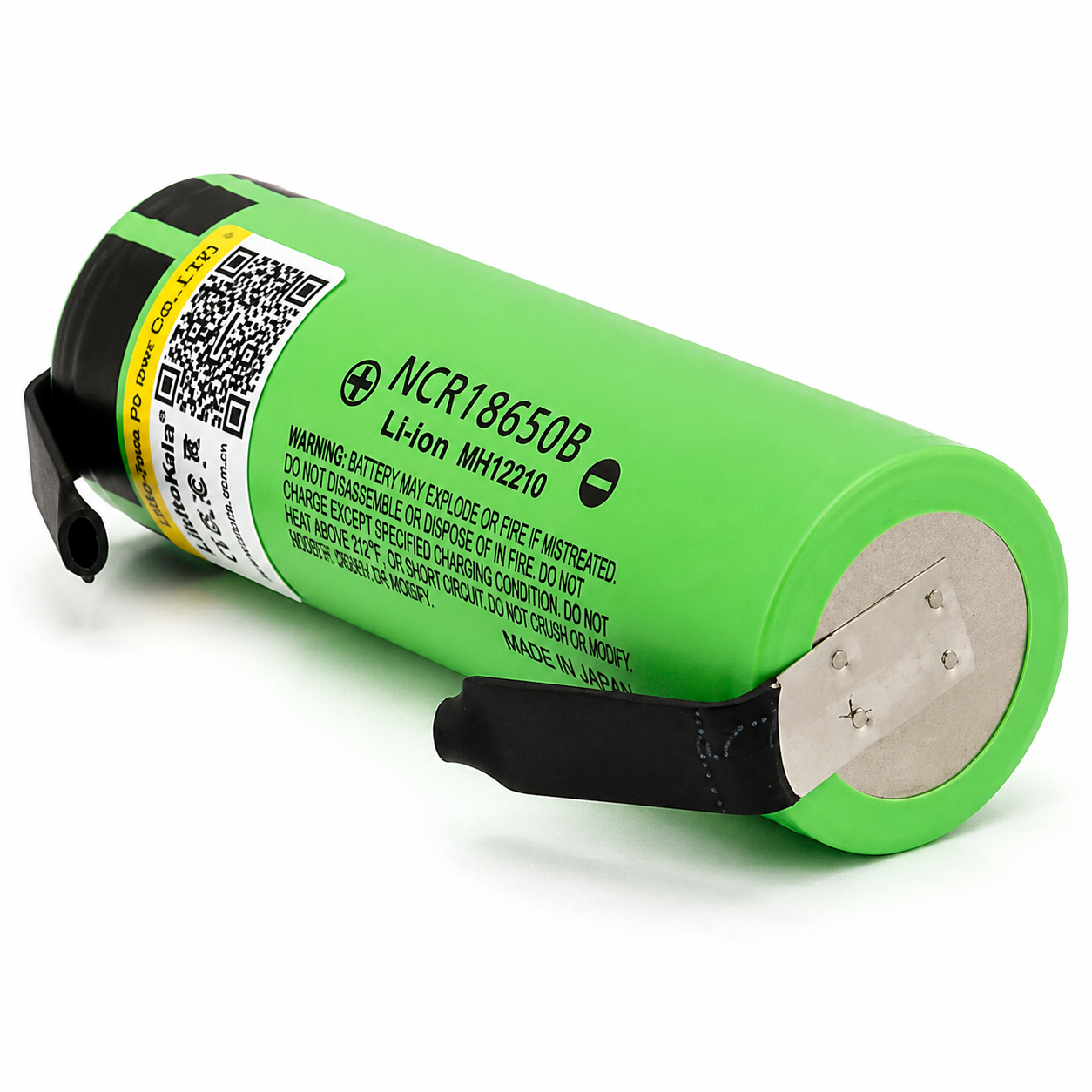 Аккумулятор литий-ионный NCR18650B с никелевой лентой 3000 mAh 3,7V (35223712)
