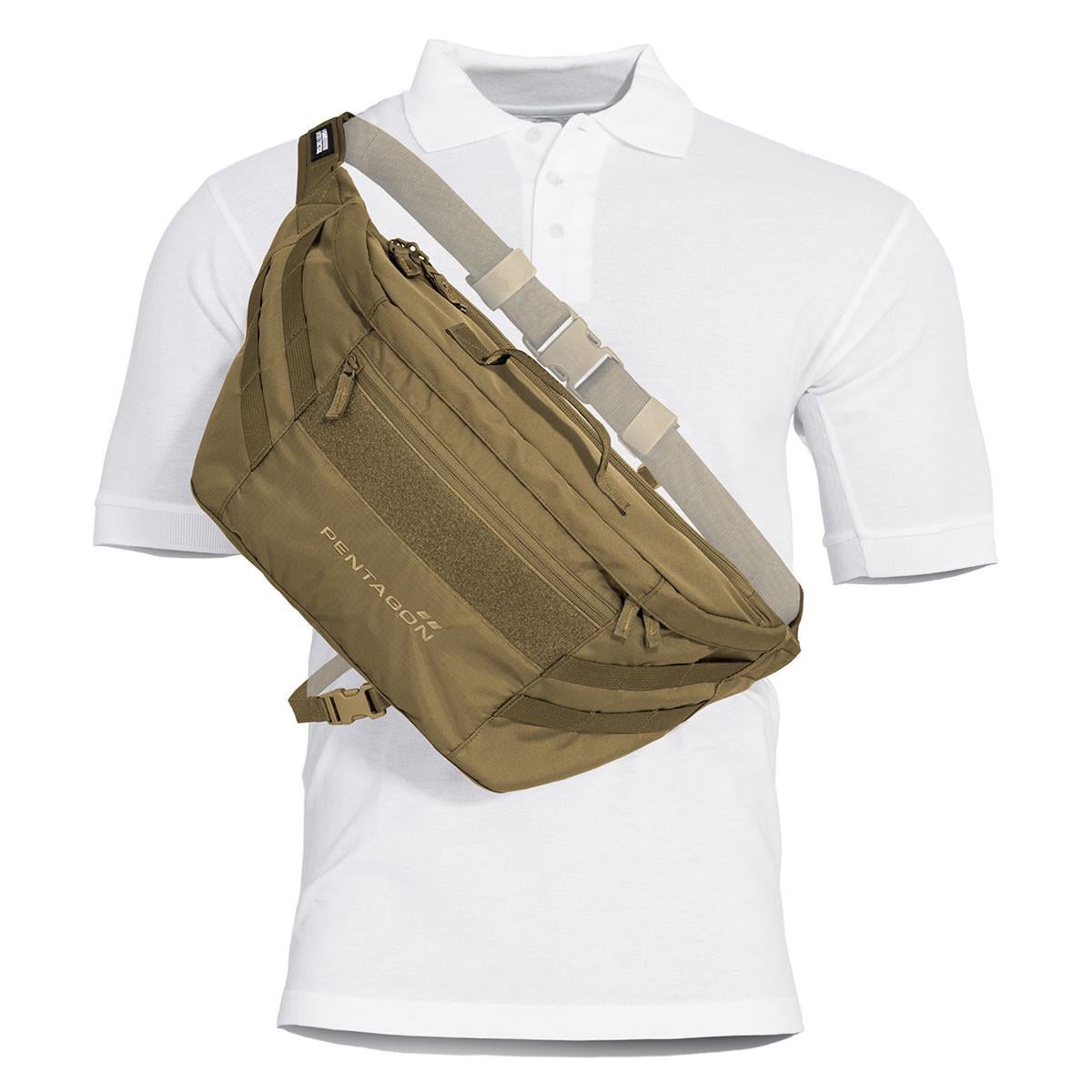 Сумка на пояс Pentagon Telamon Bag 8,5 л 410х200х85 мм Coyote (K16108-03)