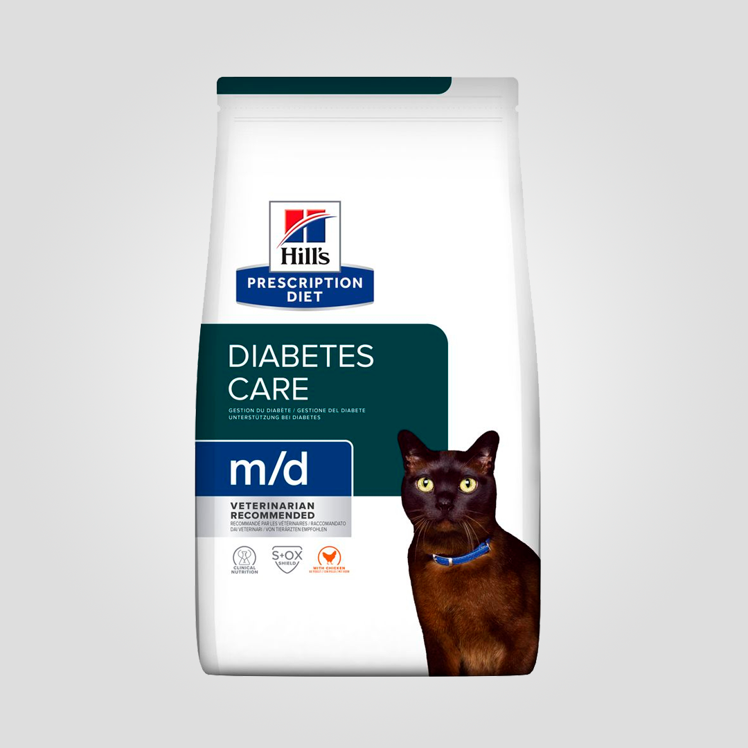 Корм сухий Hill's Prescription Diet M/D для котів із цукровим діабетом 3 кг (2223571005)