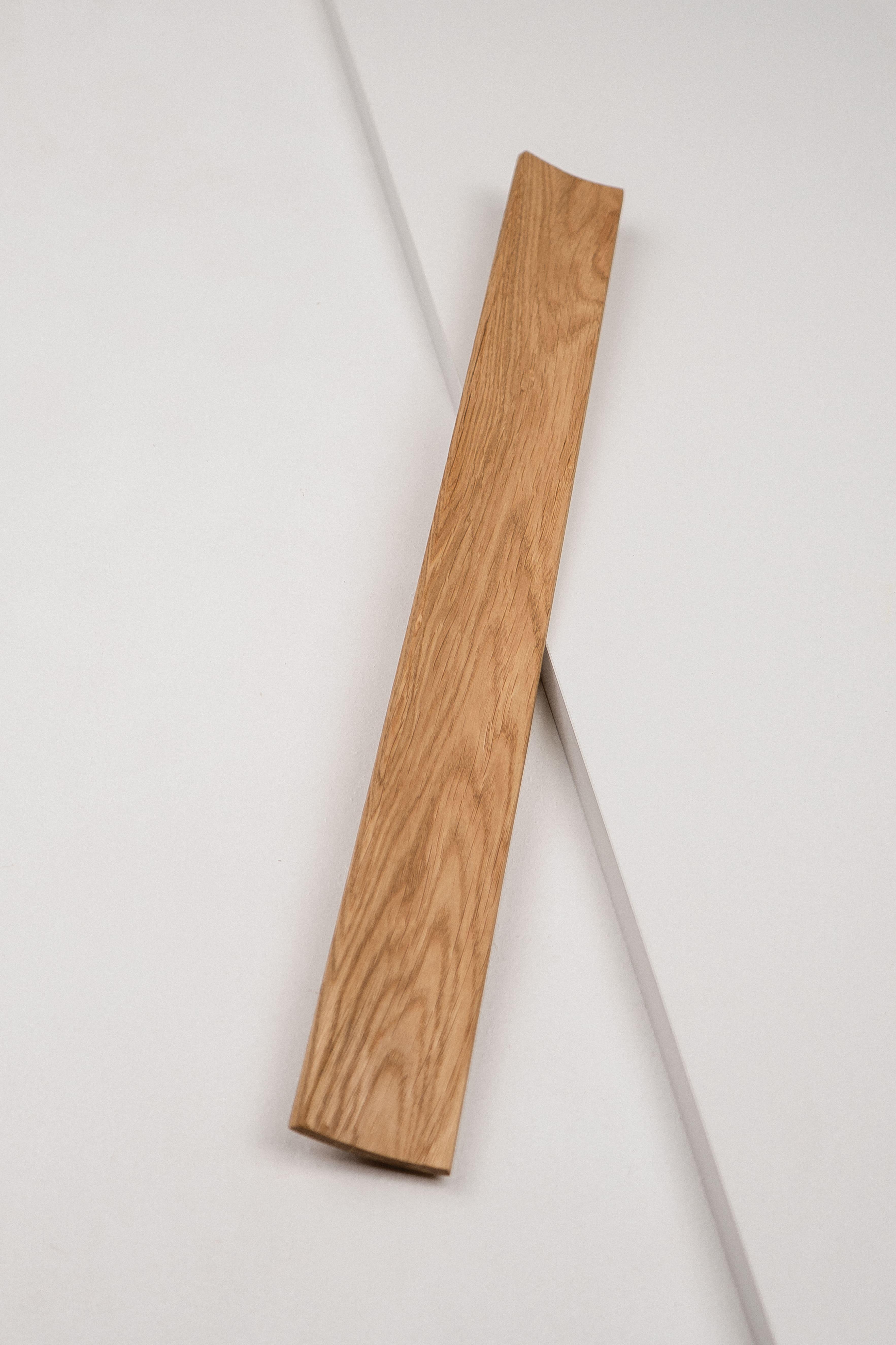 Мебельная ручка-планка Plank из дуба 500 мм Дуб (PLANK-500-OAK)