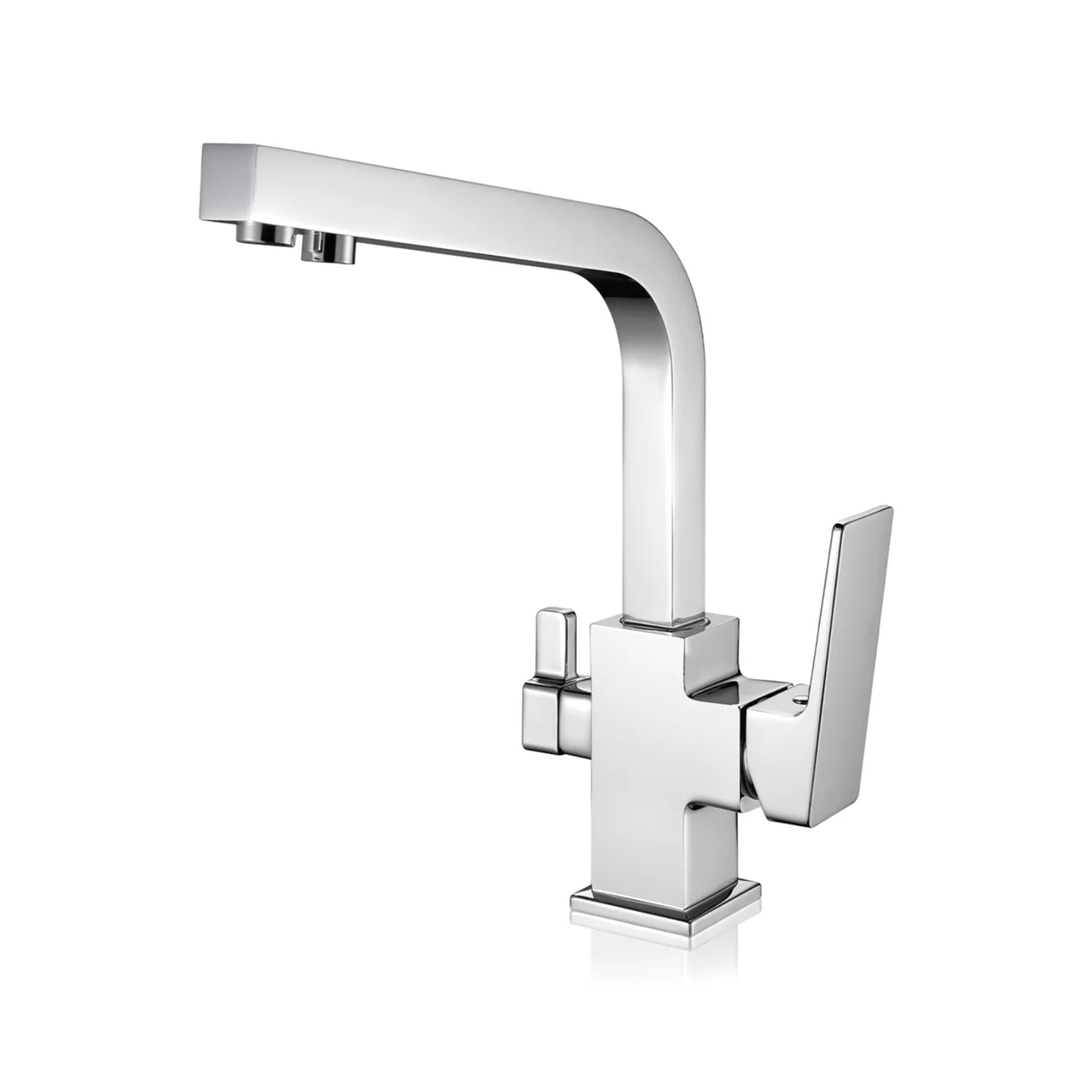 Змішувач для кухні під фільтр FAOP A4309 Хром (SQ-1044734)