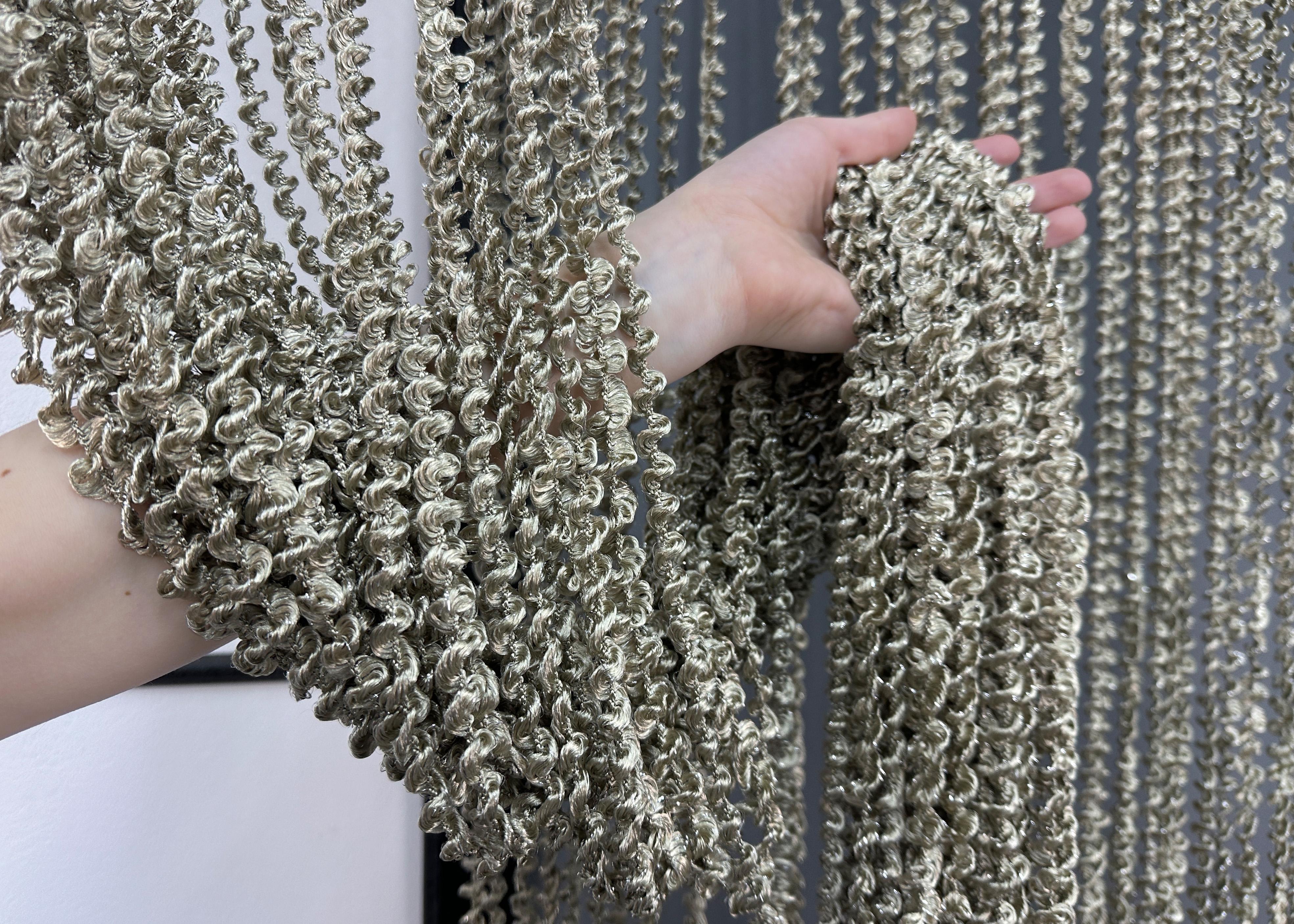 Шторы-нити спираль с люрексом 300х300 см Сатин (61-110) - фото 6 Шторы-нити спираль с люрексом 300х300 см Сатин (61-110) - фото 6