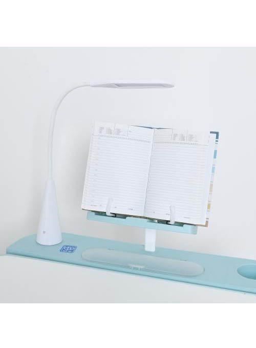 Парта регулируемая Bambi со стулом Бело-голубой (M 4428-12) - фото 4 Парта регулируемая Bambi со стулом Бело-голубой (M 4428-12) - фото 4