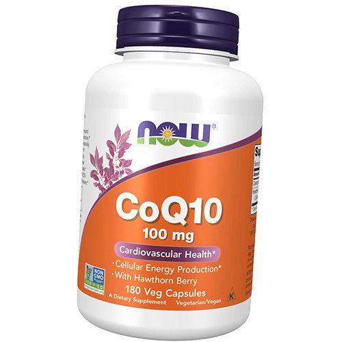 Коэнзим Q10 CoQ10 100 with Hawthorn Berry 180 вег.капс. (70128022)