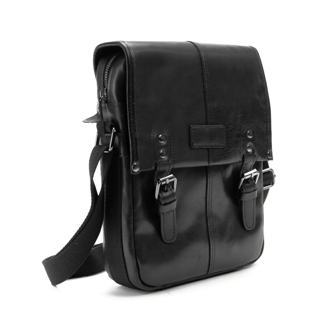 Мужская сумка через плечо Royal Bag M39-002A Черный (7614)