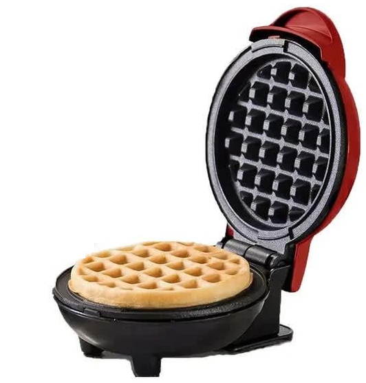 Вафельница мини Mini Waffle Maker для бельгийских вафель (28337968)