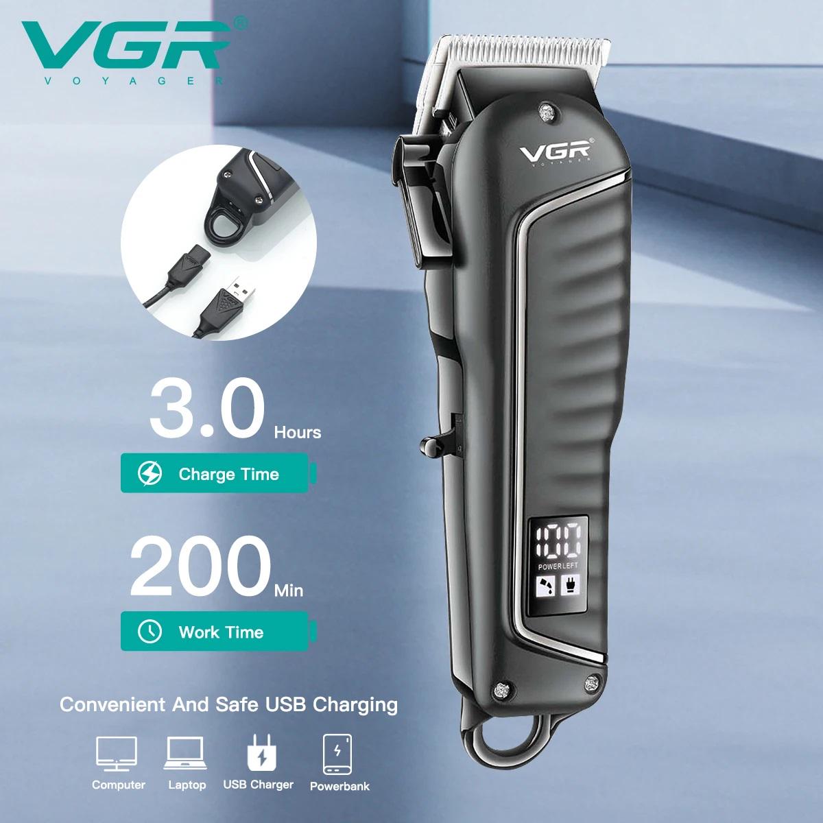 Машинка для стрижки VGR V-683 (1010356-Black) - фото 7