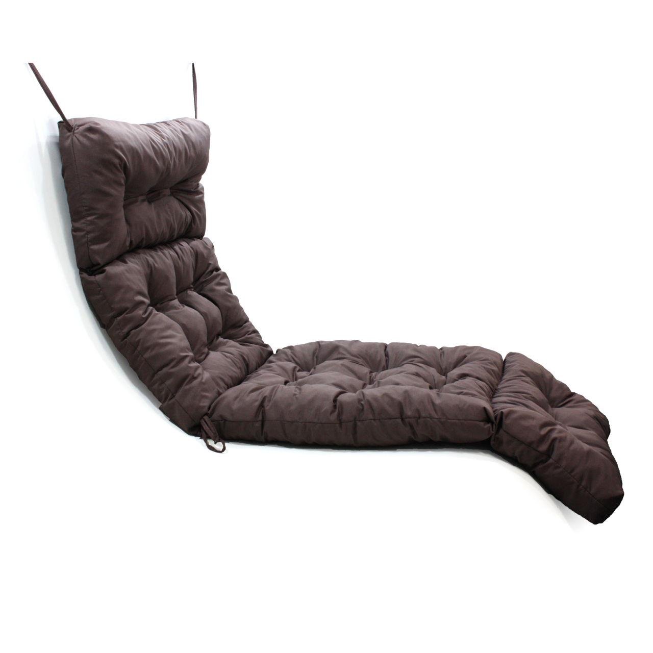 Матрас для шезлонга МІ0003 190х60х10 см Коричневый (162226) - фото 2 Матрас для шезлонга МІ0003 190х60х10 см Коричневый (162226) - фото 2