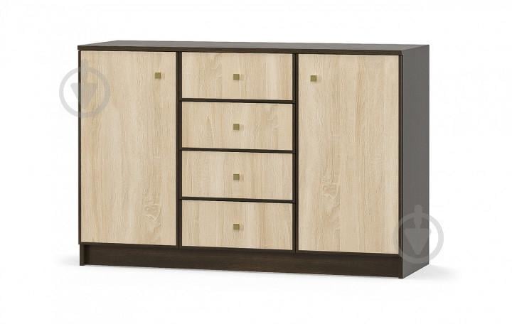 Комод в гостиную Мебель Сервис из ДСП 2Д4Ш Фантазия (897020)