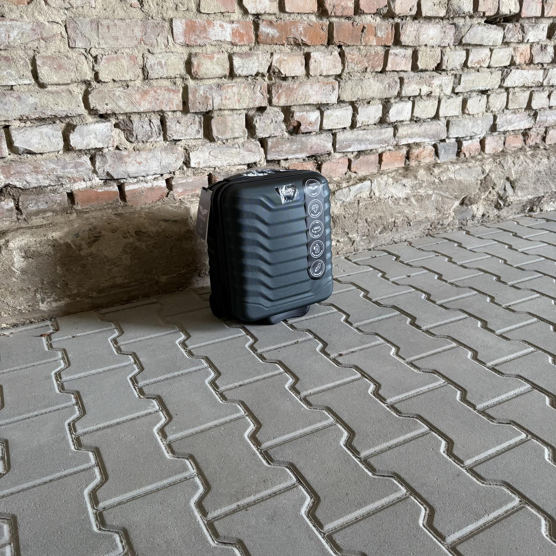 Мини-чемодан Wings PEA01 дорожный XXS Зеленый (26557787) - фото 3 Мини-чемодан Wings PEA01 дорожный XXS Зеленый (26557787) - фото 3