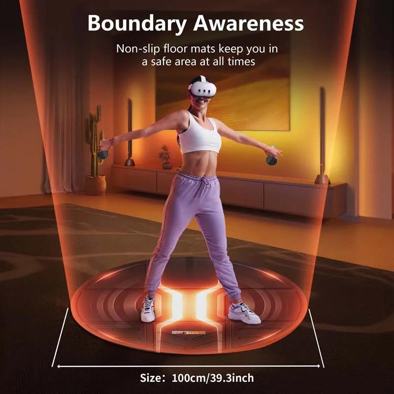 Коврик- VR для любых гарнитур 100 см Orange (ACS-VRKFAGor) - фото 5 Коврик- VR для любых гарнитур 100 см Orange (ACS-VRKFAGor) - фото 5