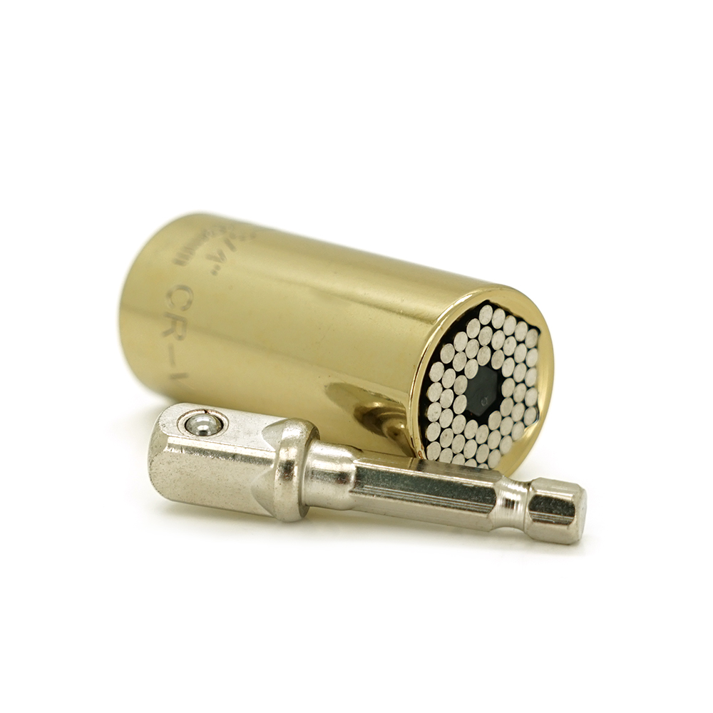 Насадка для шуруповерта универсальная 7-19/25х52 мм 3/4" Желтый (26838806) Насадка для шуруповерта универсальная 7-19/25х52 мм 3/4" Желтый (26838806)