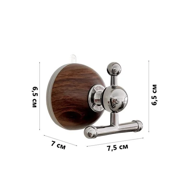 Набір гачків 5x7x6,5 см 2 шт. (C01801) - фото 9 Набір гачків 5x7x6,5 см 2 шт. (C01801) - фото 9