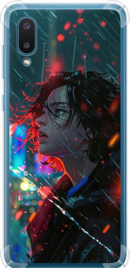 Чохол на Samsung Galaxy A02 A022G Нічні вогні (6096sp-2260-42517)