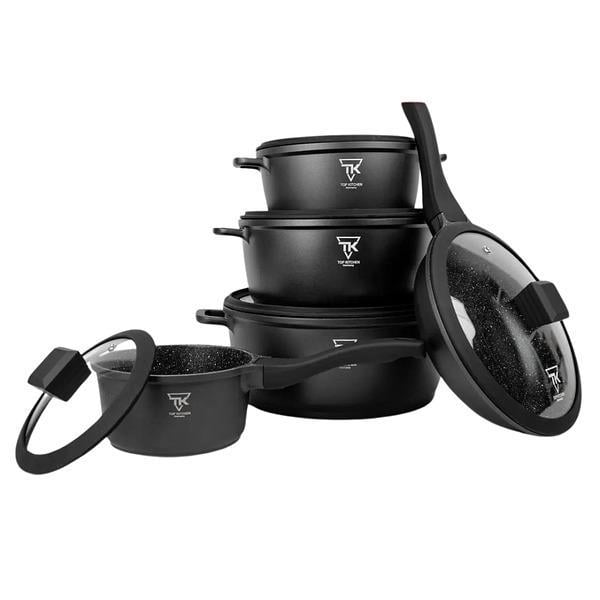 Набор посуды Top Kitchen ТК00050 10 предметов Черный (94145863)