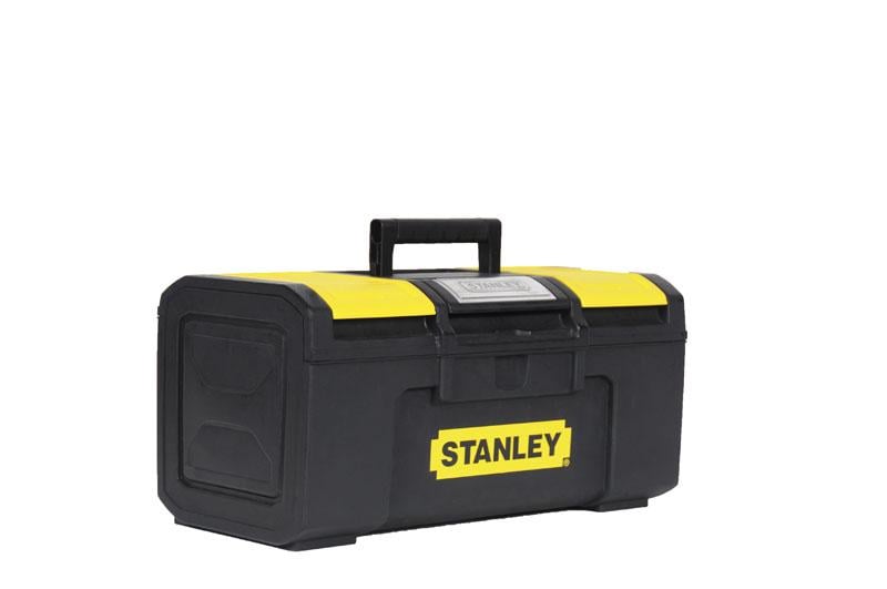 Ящик для инструментов Stanley Basic Toolbox пластик 26х59.5x28.1 см Черный/Желтый (1-79-218) Ящик для инструментов Stanley Basic Toolbox пластик 26х59.5x28.1 см Черный/Желтый (1-79-218)