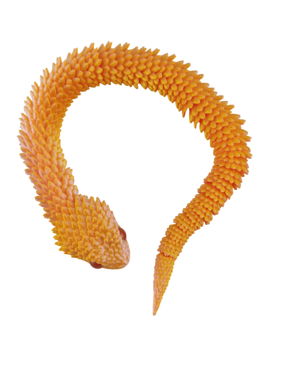 Игрушка фигурка Змеи ЗД Оранжевый (000082)