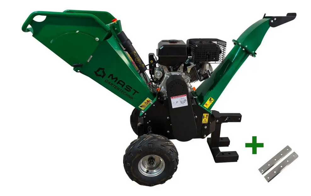 Подрібнювач садовий бензиновий MAST GARTENTECHNIK 15 к.с. до 120 мм (GS1500)