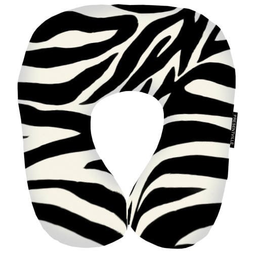 Дорожная подушка Окрас зебры 32x30 см (DOP_16J083)