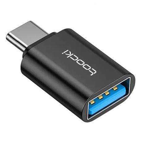 Переходник адаптер Toocki USB Type A-Type C USB 3,0 Черный (74899786)