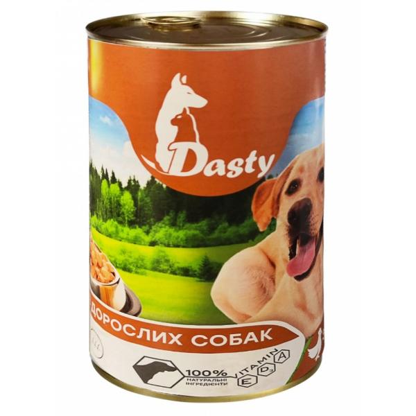 Корм для собак Dasty консерва курятина 1,24 кг (000021329)