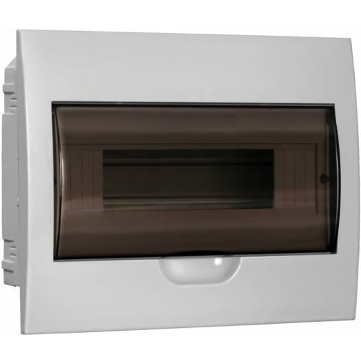 Щит розподільний УЕК ЩРВ-П 12 модулів пластик 210х310х100 мм Прозорий (MKP12-V-12-1-U)