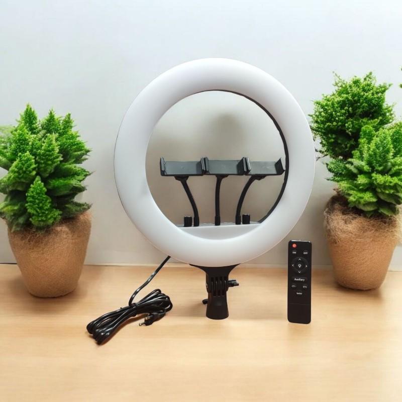 Кільцева лампа Soft Ring RL-14 Led з тримачем для телефонів 36 см (32407720)