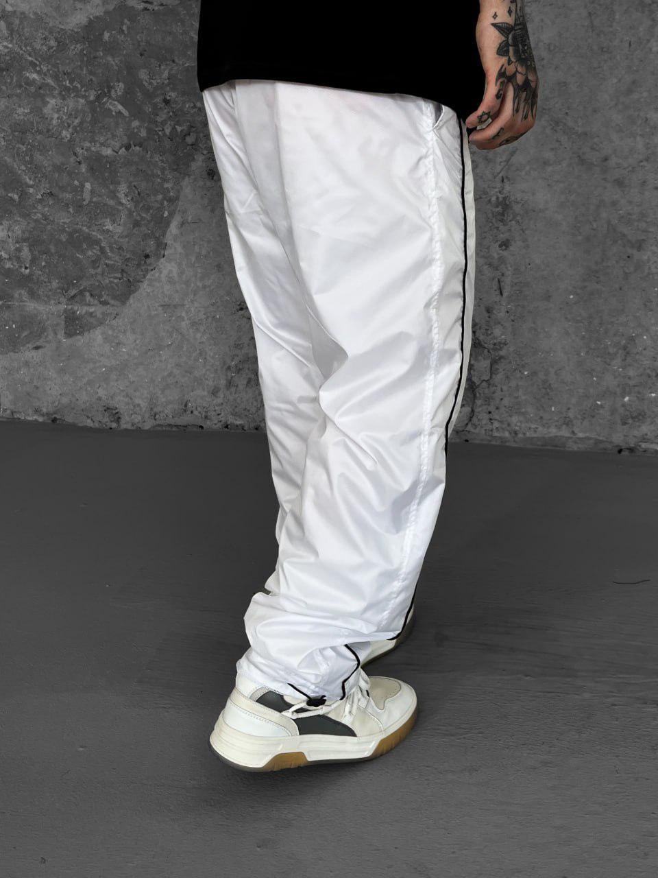 Спортивні штани чоловічі Slide оверсайз M Білий (26456/3/2) - фото 5 Спортивні штани чоловічі Slide оверсайз M Білий (26456/3/2) - фото 5