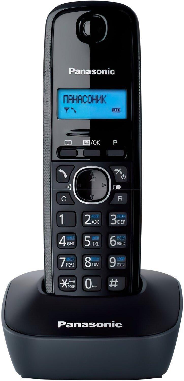 Радиотелефон-DECT Panasonic KX-TG1612UAH с дополнительной трубкой Серый