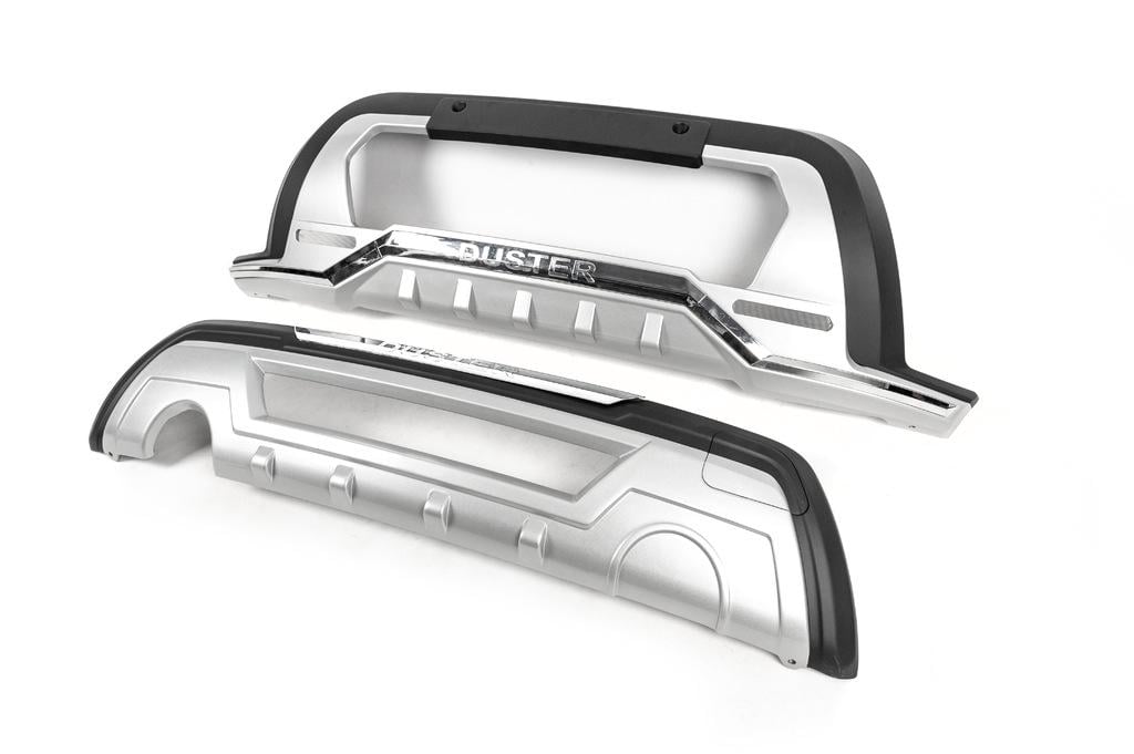 Передняя и задняя накладки Niken для Renault Duster 2018-2024 гг. abs-пластик