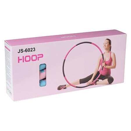 Обруч розбірний 8 секцій неопрен (JS-6023) - фото 4 Обруч розбірний 8 секцій неопрен (JS-6023) - фото 4