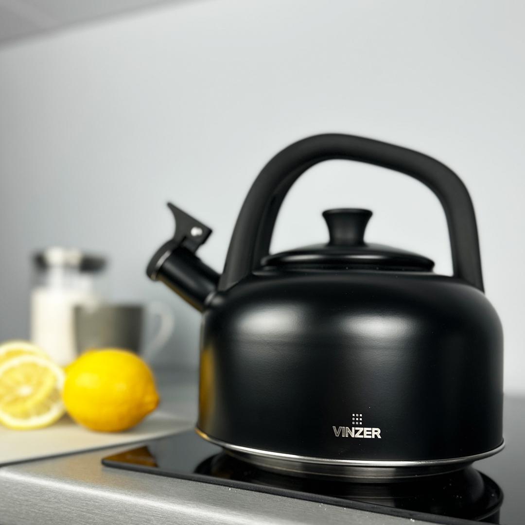 Чайник зі свистком Vinzer Stels 2,7 л (50005) - фото 4 Чайник зі свистком Vinzer Stels 2,7 л (50005) - фото 4