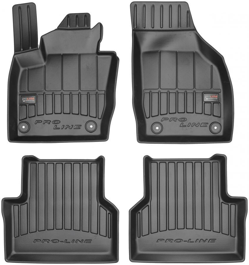3D коврик в салон Frogum Proline Audi Q3 I 2011-2018 резиновый (3D407664)
