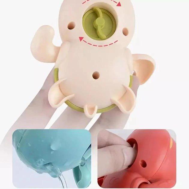 Іграшка заводна для ванної Bath Toys Черепашки 3 шт. - фото 4