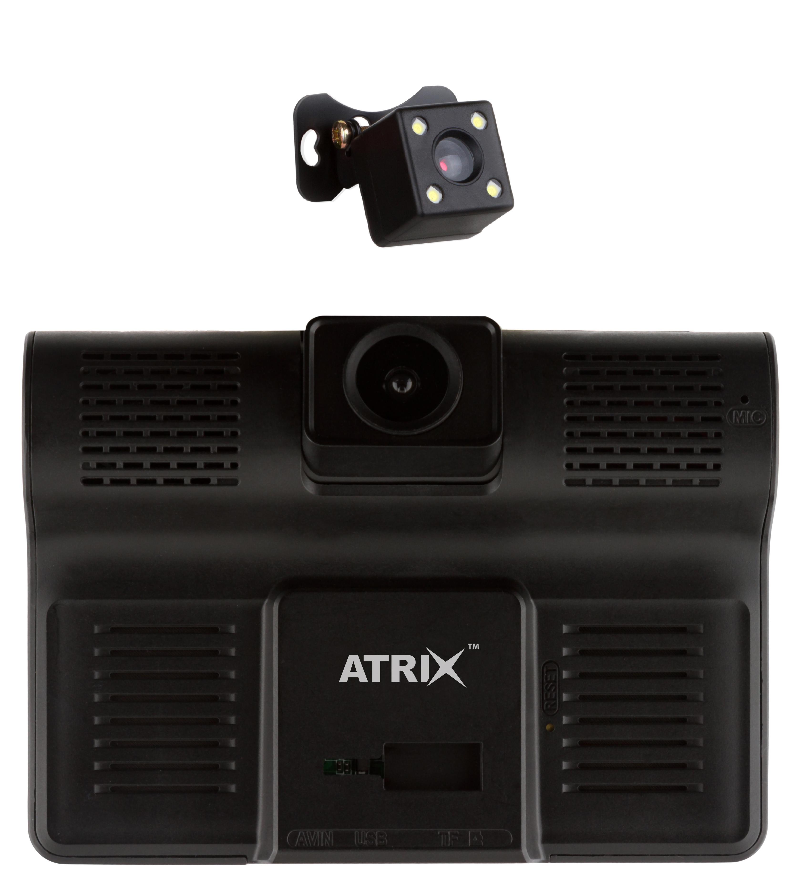 Видеорегистратор ATRiX JS-X360 Full HD Three Cam Black (x360b)