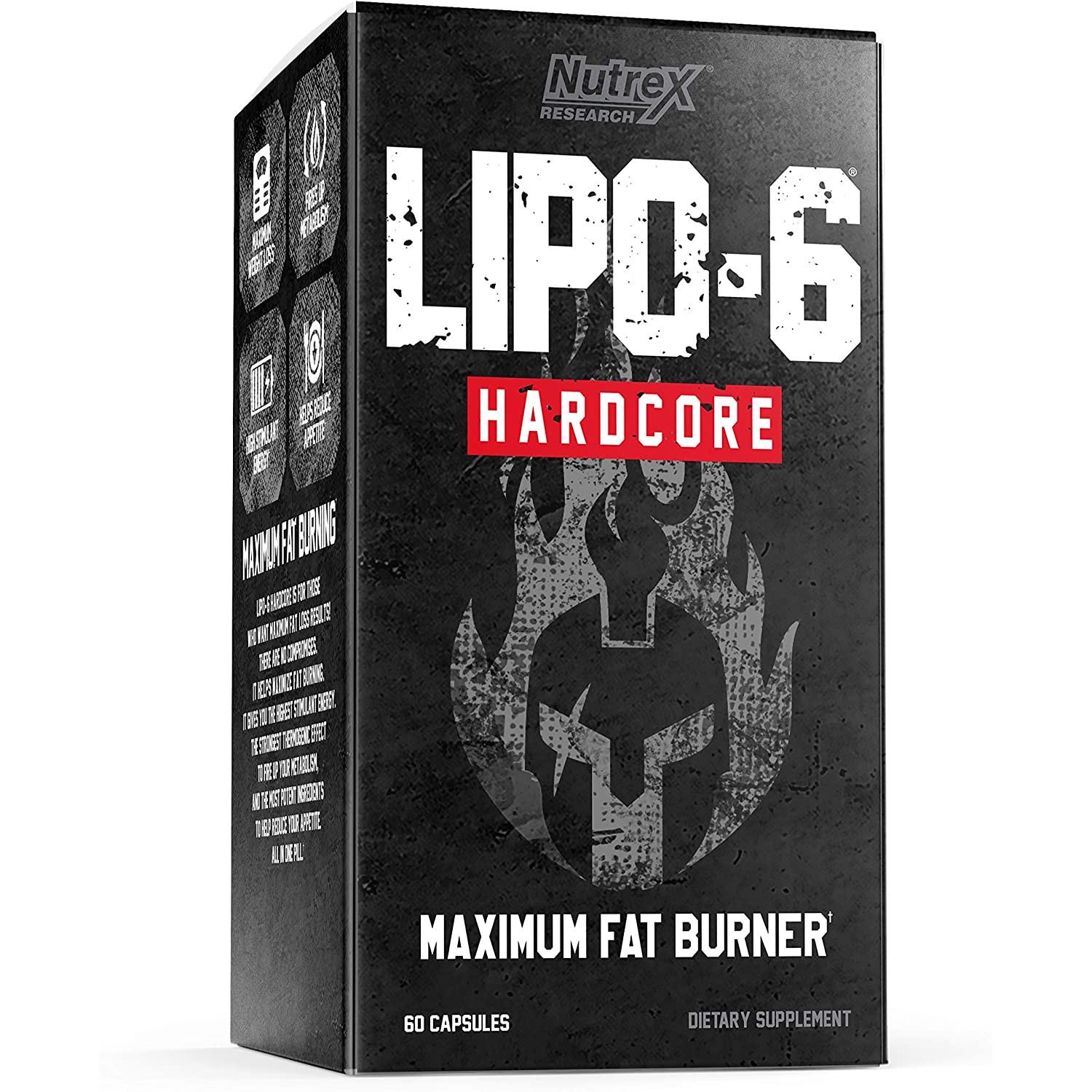 Жиросжигатель Lipo 6 Hardcore 60 капсул - фото 1